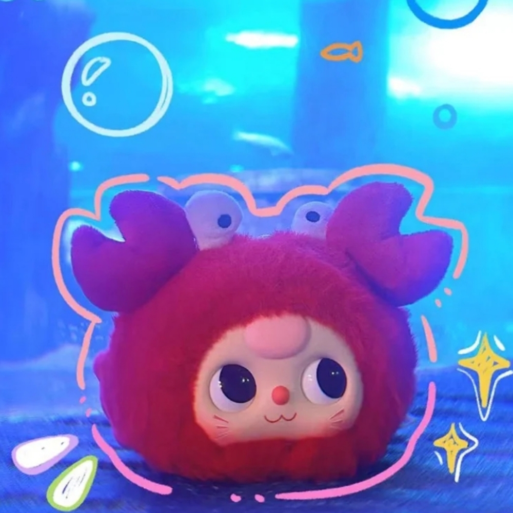 Baby Three Romantic Ocean Series Plush NIB - Ocean Of‎ Romance